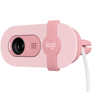 LOGITECH Brio 100 Full HD Webcam - ROSE - USB 960-001623 - Img 4