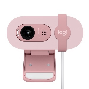 Logitech Brio 100 Full HD Webcam - Rose - USB - Img 2