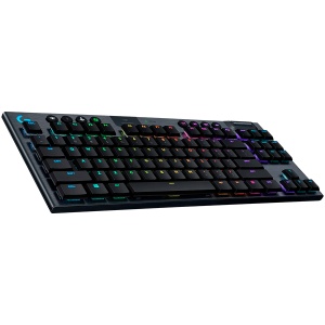 LOGITECH G915 TKL LIGHTSPEED Wireless Mechanical Gaming Keyboard - CARBON - US INT'L - LINEAR 920-009520 - Img 2