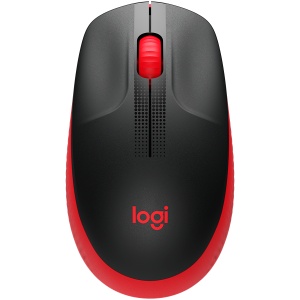 LOGITECH M190 Wireless Mouse - RED 910-005908 *