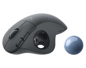 LOGITECH M575s ERGO Bluetooth Trackball Graphite Blue ball miš - Img 3