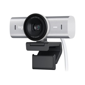 Logitech MX Brio 4K Ultra HD Webcam - Pale Grey