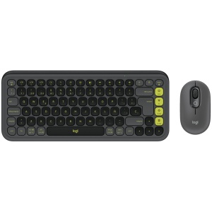 LOGITECH POP ICON COMBO - GRAPHITE - US INT'L - BT - INTNL-973 920-013140