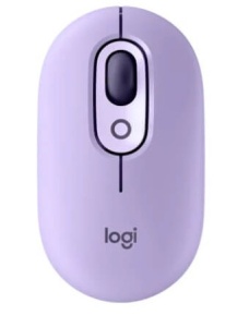 Logitech Pop Mouse with Emoji, Lilac - Img 3