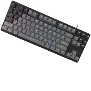 LORGAR Azar 514TKL, Wired RGB mechanical gaming keyboard, black, EN layout LRG-GK514TKL-BK-US - Img 3
