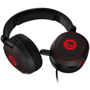 LORGAR Kaya 460, USB Gaming headset with microphone, CM108B, RGB backlight, Plug&Play, USB-A connection cable 2m, fabric ear pads, size: 192*184.7*88mm, 0.329kg, black LRG-GHS460 - Img 3