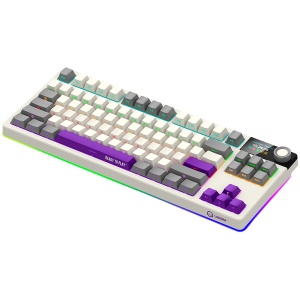 LORGAR KBP70TKLW, Wireless TKL Mechanical Gaming Keyboard Pro, Beige, EN layout LRG-KBP70TKLW-RT-US - Img 2