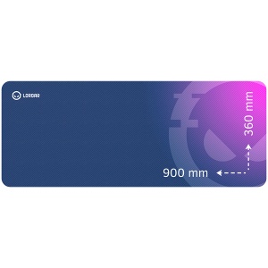Lorgar Main 139, Gaming mouse pad, High-speed surface, Purple anti-slip rubber base, size: 900mm x 360mm x 3mm, weight 0.6kg LRG-GMP139