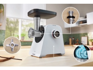 Mašina za mlevenje mesa BOSCH MFWS420W/Serija 4/1900W/bela - Img 2