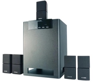 Microlab X15BT Aktivni drveni zvucnici 5.1 sistem 170W RMS (90W+2*16W) 3,5mm, Bluetooth, optical,mic - Img 5