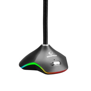 Mikrofon gaming Rampage RMX-M7 PYTHON PC/PS4/XBOX/Mobile crno/crveni 35592 - Img 3