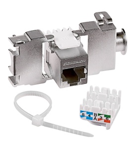 Modul RJ45 TOOLLESS LINE Cat.6 STP HSEMRJ6GWS * - Img 2
