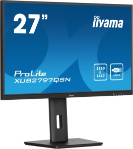 Monitor 27" Iiyama XUB2797QSN-B2 IPS 2560x1440/100Hz/1ms/HDMI/DP/USB/zvučnici - Img 3