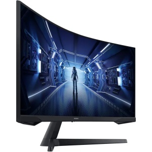 Monitor 34" Samsung Odyssey C34G55TWWP VA 3440x1440/165Hz/1ms/HDMI/DP/zakrivljen - Img 7