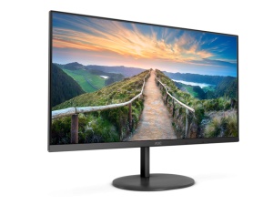 Monitor AOC Q24V4EA 23.8"/IPS/2560X1440/75Hz/4 ms GtG/HDMI,DP/Adaptive Sync/VESA/zvucnici/crna - Img 4