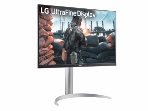Monitor LG 27UP650K-W 27"/IPS/3840x2160/60Hz/5ms GtG/HDMIx2,DP/Freesync/pivot,visina/srebrna - Img 3