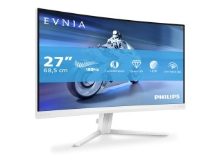 Monitor PHILIPS 27M2C5501/00 27"/VA,zakrivljen/2560x1440/180Hz/1ms GtG/HDMIx2,DP/Pivot,visina/bela - Img 3