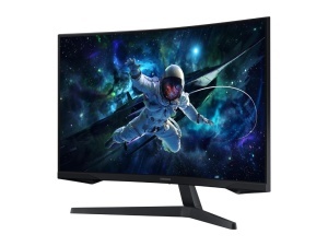 Monitor SAMSUNG LS32CG552EUXEN 32"/VA,zakrivljen/2560x1440/165Hz/1ms MPRT/HDMI,DP/freesync/VESA/crna - Img 3