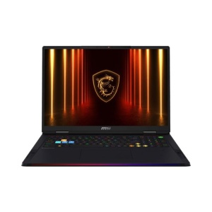 MSI Raider A18 HX AI A2XWJG (Midnight Black, Metal) 24-Core Ultra 9 285HX 2.8-5.5GHz/40MB 64GB 4TB NVMe 18” UHD+ (3840x2400) IPS 120Hz 100% DCI-P3 RTX-5090/24G 2.5-GLan KillerWiFi7 BT5.4 Per-Key RGB Backlite FPR TB5 6xSpk Nahimic 99. 9S7-182462-239