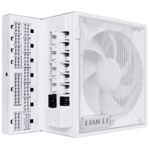Napajanje 1200W Lian Li EDGE 80PLUS Gold PCIe 5.1, ATX 3,1 USB HUB, Belo