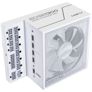 Napajanje 1300W Lian Li EDGE 80PLUS Platinum PCIe 5.1, ATX 3,1 USB HUB, Belo - Img 4