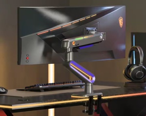 NORTH BAYOU RGB nosač za monitore F6 matte charcoal 32-60 inča - Img 3