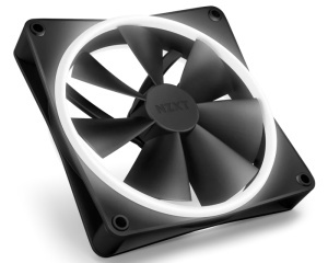 NZXT F140 RGB Duo Twin Pack 140mm ventilator crni (RF-D14DF-B1) - Img 1