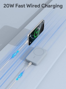 Power Bank AUKEY PB-MS04 20W MagFusion 10000Mah Wireless - Img 2
