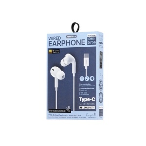 REMAX RM-570a TYPE-C Wired Earphones (With Digital - Img 2