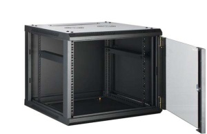 Safewell rack orman SMA 19" 12U 600x450, zidni, vrata sa kaljenim staklom - Img 3