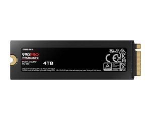 SAMSUNG 4TB M.2 NVMe MZ-V9P4T0CW 990 Pro Series Heatsink SSD * - Img 2