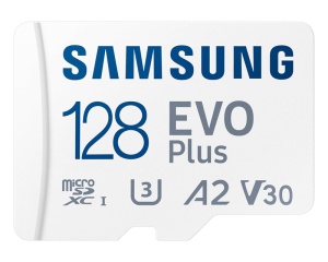 SAMSUNG Memorijska kartica EVO PLUS MicroSD Card 128GB + Adapter MB-MC128SA - Img 1