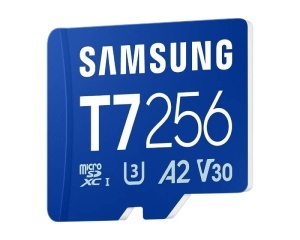 SAMSUNG T7 Memorijska kartica microSDXC UHS-I U3 V30 A2 256GB MB-MB256T