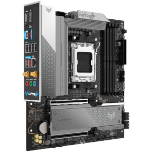 SAPPHIRE AMD B850M AM5 NITRO+ Ryzen R9/R7/R5, 4x DDR5 8000MHz, PCIE 5.0 x 16, 1x M.2 Gen5, 1x M.2 Gen4, LAN 2.5 Gbps, WIFI6, USB, Micro-ATX 52123-01-40G - Img 5