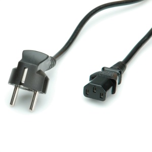 Secomp Value 220V, Schuko i IEC 320-C13, 1.8m - Img 2