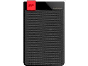 Silicon Power Portable HDD 1TB, Diamond D30, USB 3.2 Gen.1, IPX4 Protection, Black SP010TBPHDD3SS3K