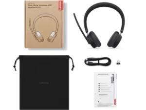 Slušalice LENOVO Dual-Mode Wireless ANC Headset 6550 (USB-A, Teams) - Img 5