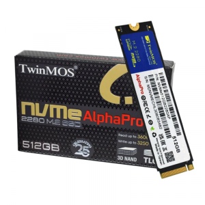 SSD M.2 NVMe TwinMOS 512GB, 3600MBs/3250MBs NVMe512GB2280AP - Img 1