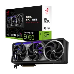 SVGA PCIE ASUS ROG-ASTRAL-RTX5080-O16-GAMING 16GB GDDR7 256-bit OC Edition