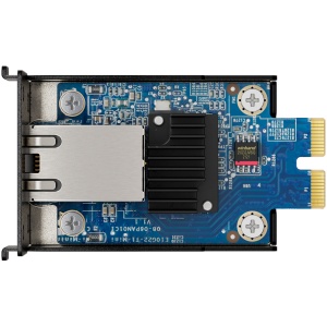 Synology E10G22-T1-MINI 10GbE RJ-45 network upgrade module for compact Synology servers, 10/5/2.5/1 Gbps Multi-Gig support, PCIe 3.0 x2, for models DP340, DS1525+, DS923+, DS723+, RS422+, DS1522+ E10G22-T1-MINI