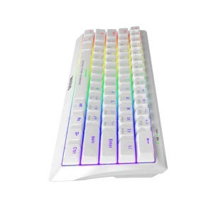 Tastatura Marvo Hecate 61R KG962 mehanička, crveni svičevi, pozadinsko osvetljenje bela - Img 3