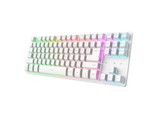 Tastatura TRUST GXT 831 Thado Wireless TKL set/US/bela - Img 4