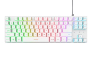 Tastatura TRUST GXT833 THADO žicna/RGB/TKL/gaming/bela - Img 2
