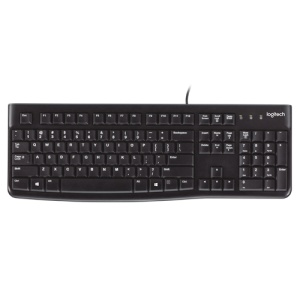 Tastatura žična Logitech K120 US retail pakovanje crna 920-002509
