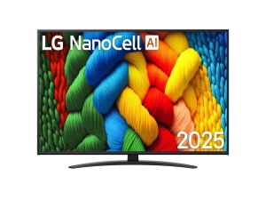 Televizor LG 43NANO81A3A/NanoCell/43"/4K Ultra HD/smart/webOS 25/crna - Img 2
