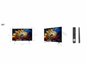 Televizor TCL 50C655/QLED/50"/4K HDR PRO/Google TV/crna - Img 4