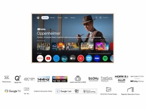 Televizor TCL 65A300W/QLED/65"/4K UHD/144Hz/Matte Screen/"Ai" Art/Google TV/frame