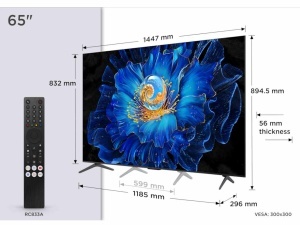 Televizor TCL 65C6KS/QLED-Mini LED/65"/4K UHD/60Hz/Google TV/crna - Img 3