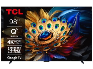 Televizor TCL 98C655/QLED/98"/4K UHD/144Hz/Google TV/crna