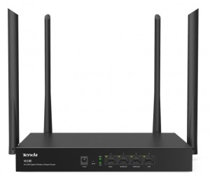 Tenda W18E AC1200 wireless dual band ruter 2.4+5GHz, 1W/3L, Gbit, 128mb, 4x5dBi 12v/1a 50users 300m2 - Img 2